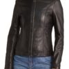 Womens-Leather-Cafe-Racer-Moto-Jacket-Front-Shop-Tv-Series