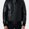 Mens-Leather-Bomber-Black-Jacket-Front-Shop-Tv-Series